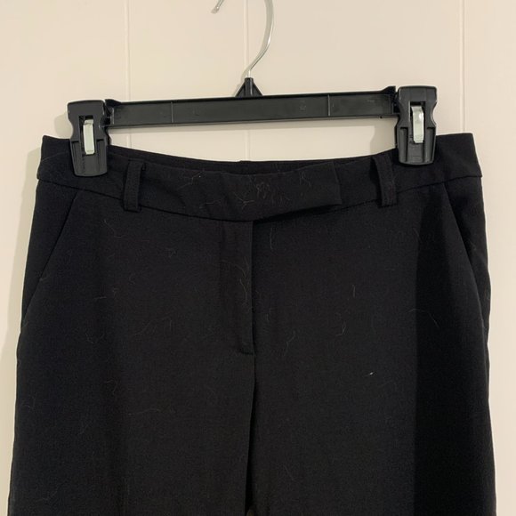 Talula Babaton Cropped Flare Trouser in Black - Picture 3 of 4